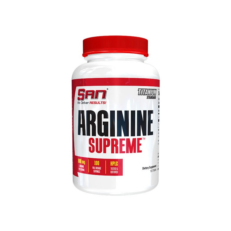 

Аминокислота SAN Arginine Supreme 100 капсул (104208)