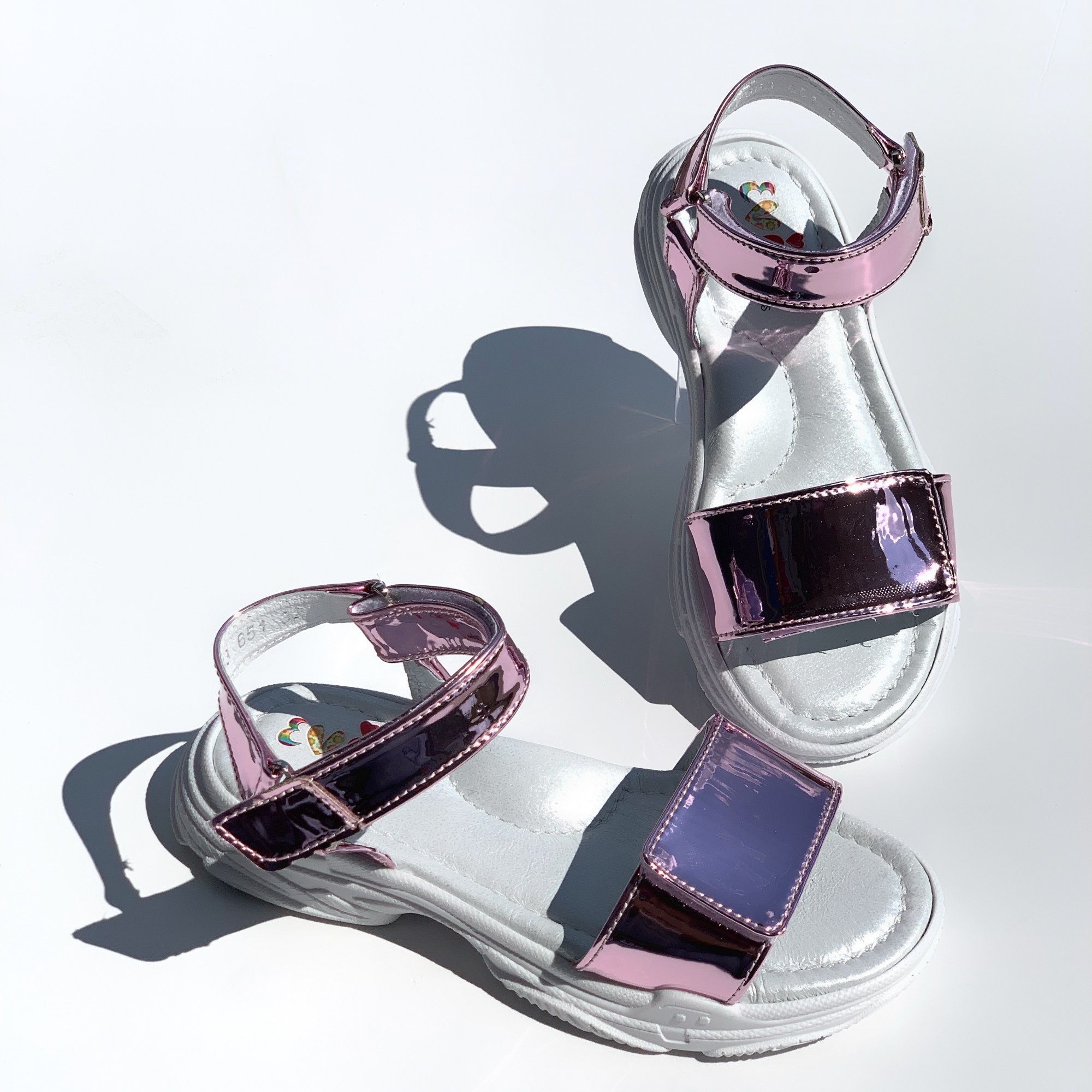 

Босоножки EVIE shoes Lucy 32 Розовые (186-7K 32)