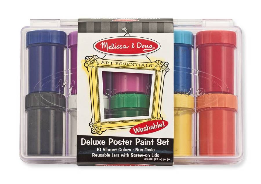 

Краски гуашь 10 шт Melissa & Doug