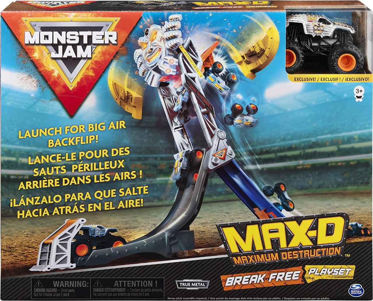 

Большой набор Монстер трамплин Monster Jam, Official Max-D