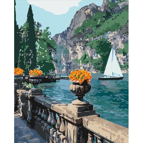 

Картина по номерам Морська бухта 40*50см Идейка КНО2740