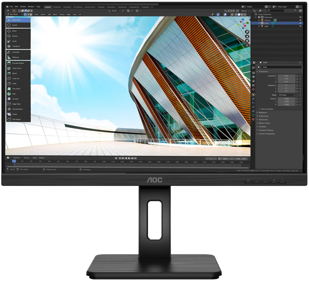 

Монитор AOC 27" 27P2Q
