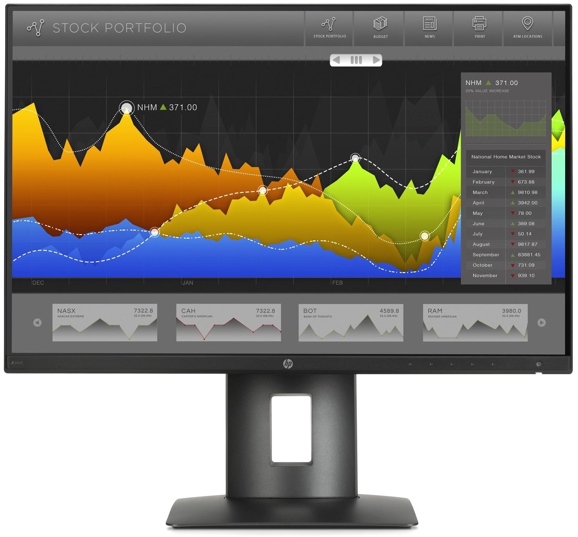 

Монитор HP 23,8" Z24nf Narrow Bezel (K7C00A4)