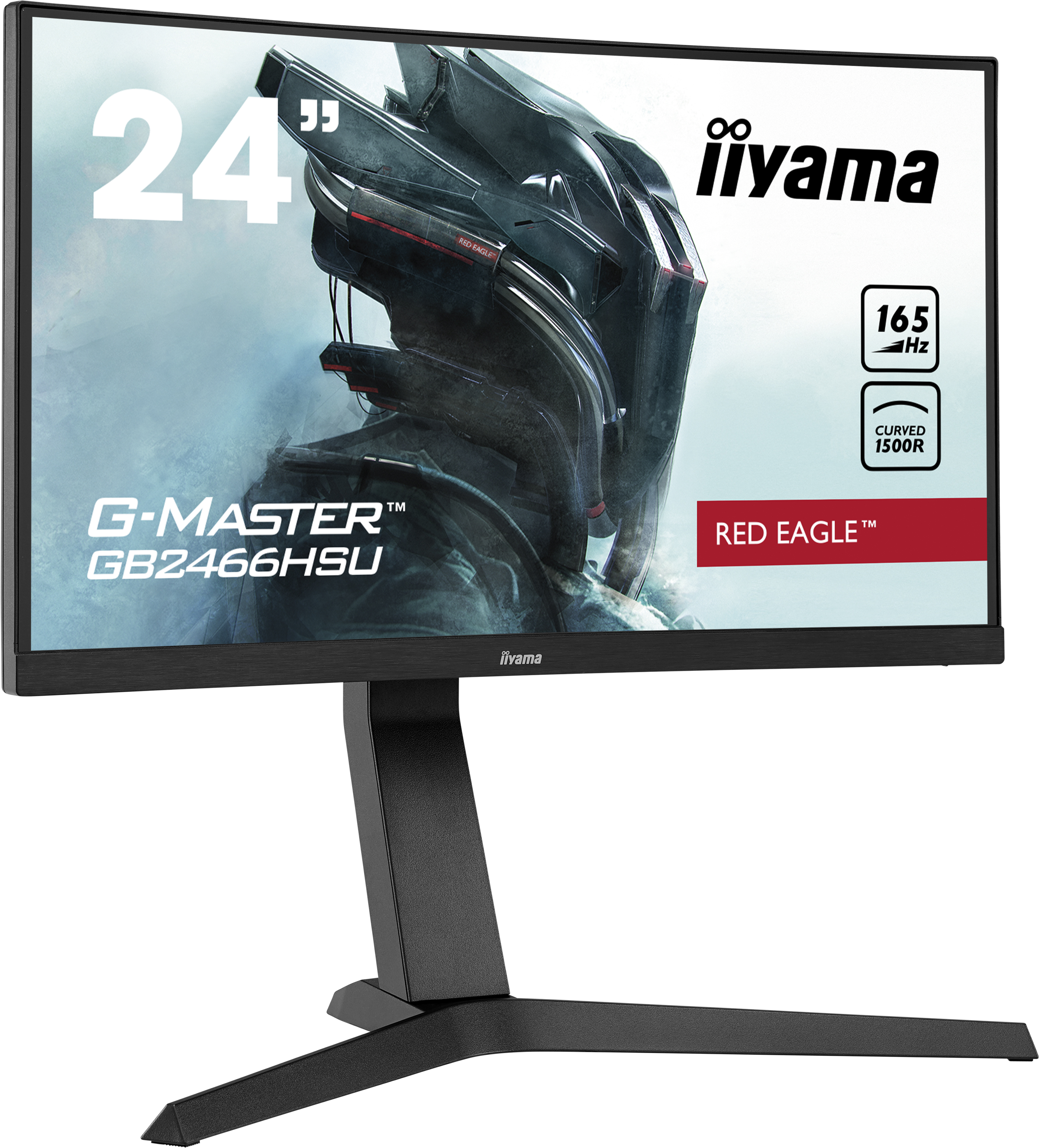 

Монитор iiyama G-Master GB2466HSU Red Eagle Curved (GB2466HSUB1)