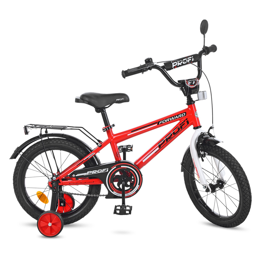 

Велосипед детский двухколесный PROF1 16" Forward Красный T1675