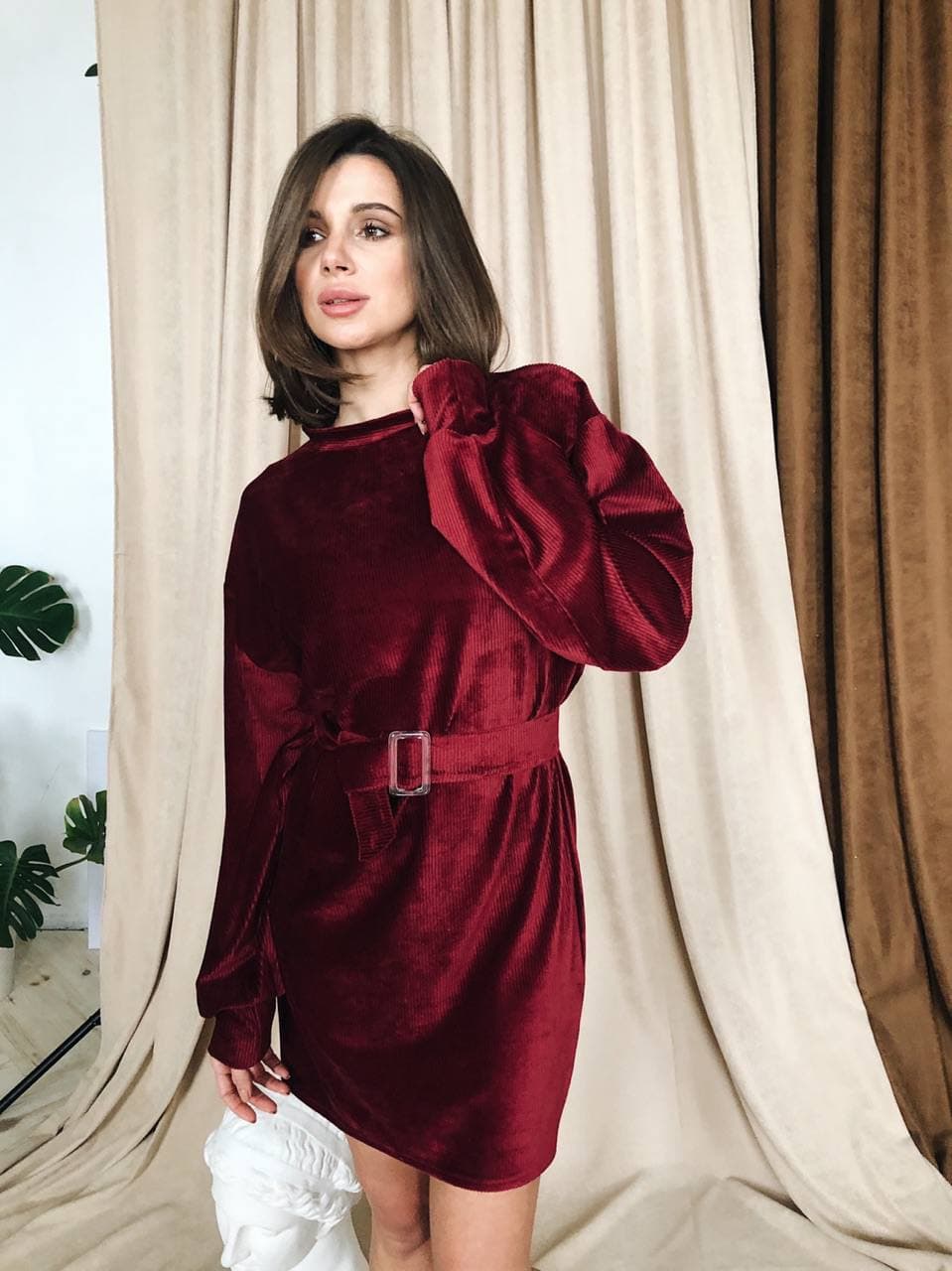 

Fashions • Платье Antigua Fashions M (44-46) бордовый (3248)