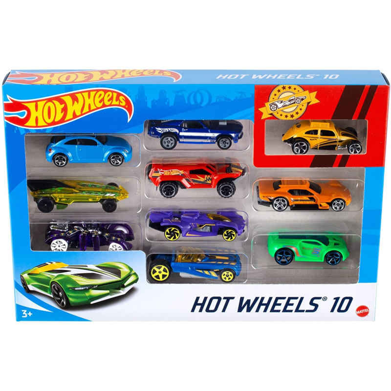 

Набір машинок Hot Wheels 10 шт (54886)