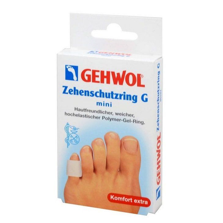 

Гель-кольцо G на палец Gehwol Zehenschutzring G, мини, 18 мм