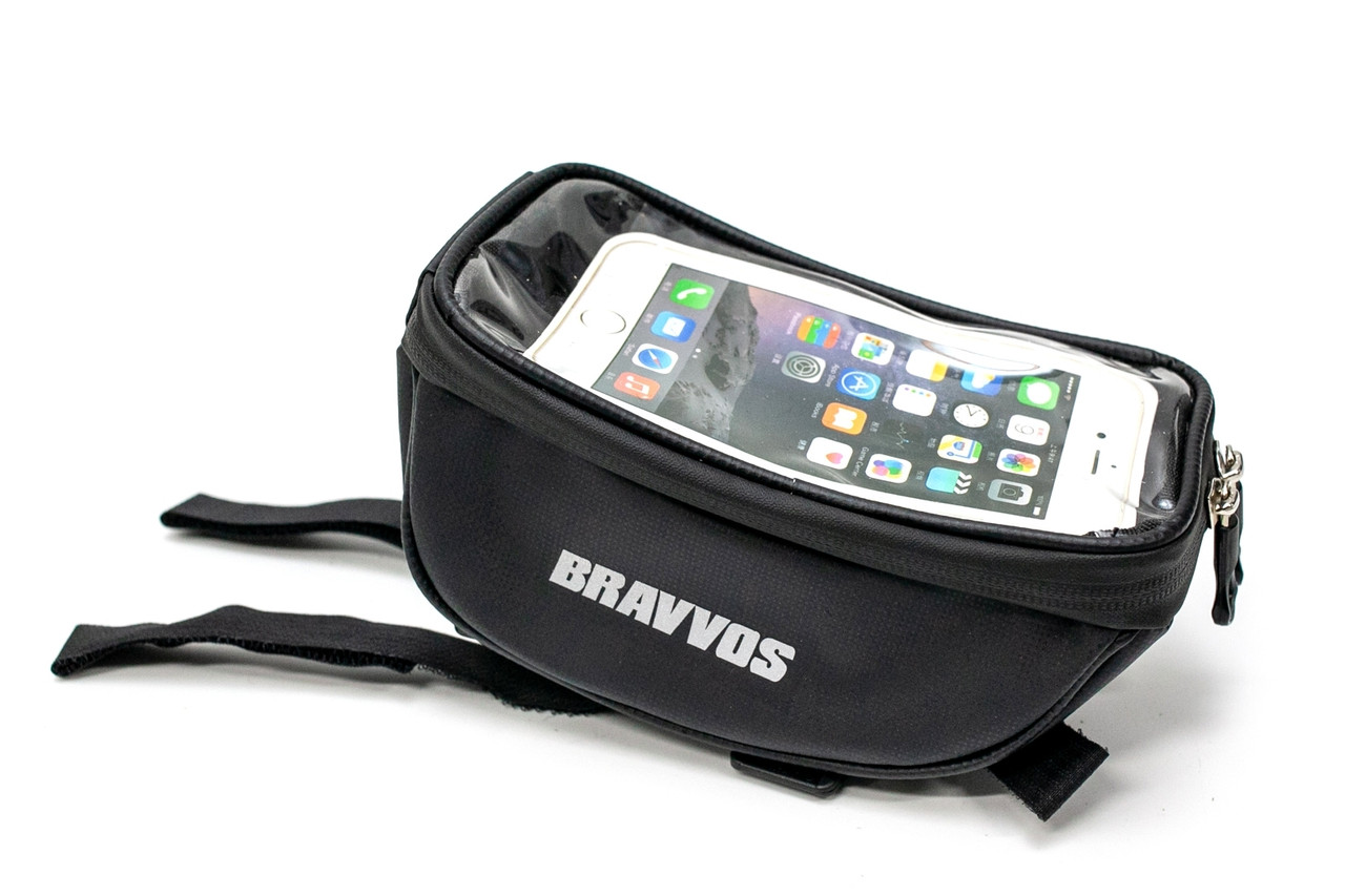 

Велосумка на руль/раму BRAVVOS CT-002 с отделением под смартфон