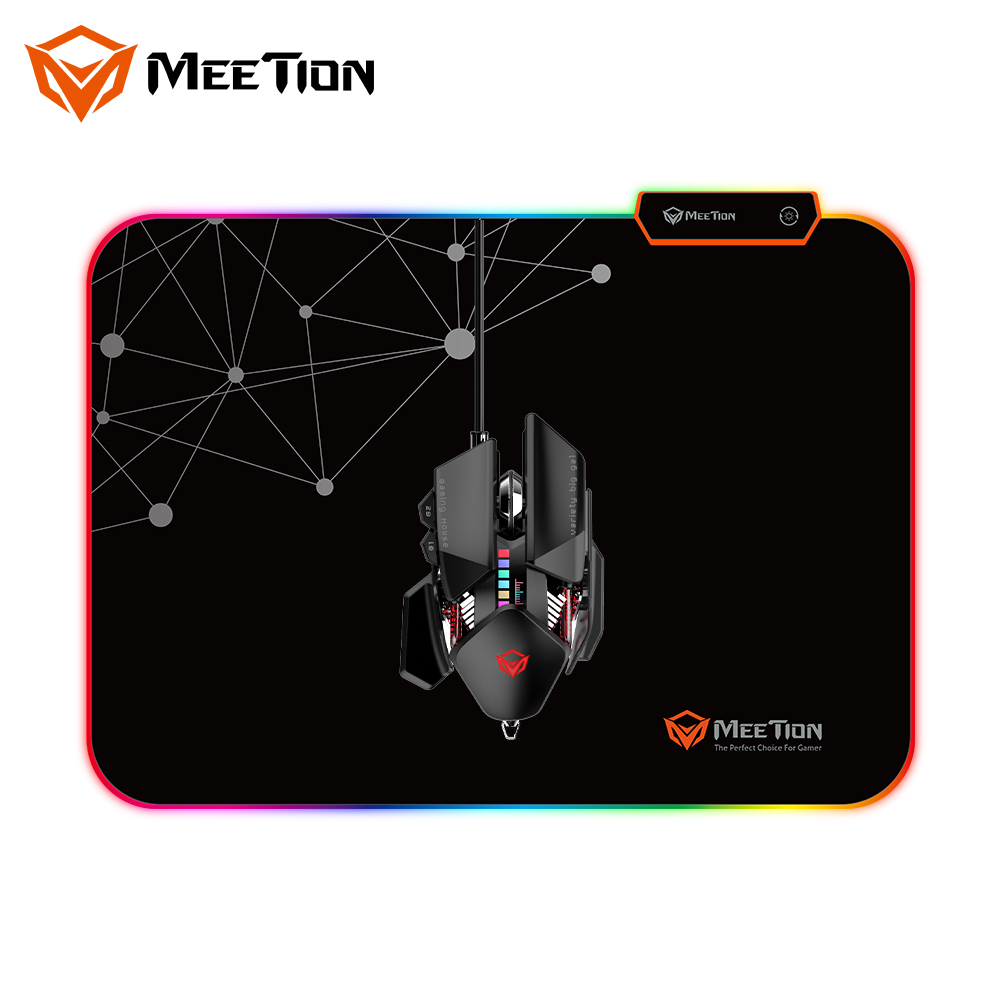 

Игровая поверхность для мыши с подсветкой MEETION Backlit Gaming Mouse Pad RGB MT-PD120 black