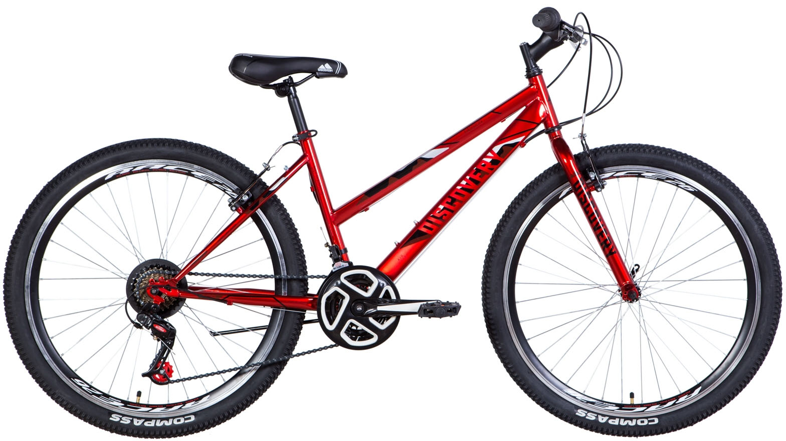 

Велосипед Discovery Passion 16" 26" 2021 Красный (OPS-DIS-26-405)