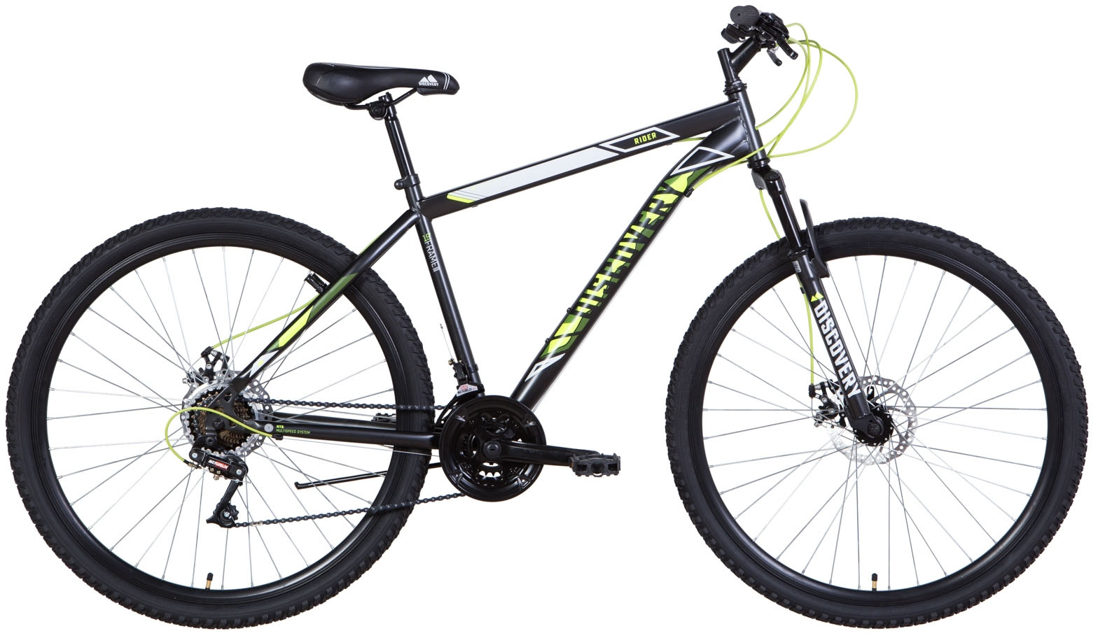

Велосипед Discovery Rider DD 21" 29" 2021 Черно-желтый (м) (OPS-DIS-29-116)