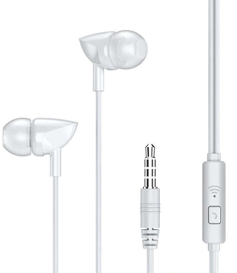 

Наушники Remax RW-106 Wired Earphone White