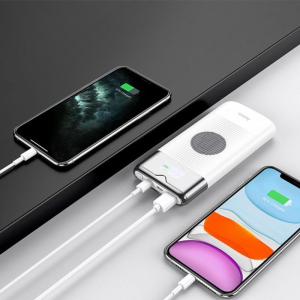 

Дополнительная батарея Hoco J63 Velocity PD+QC3.0 White