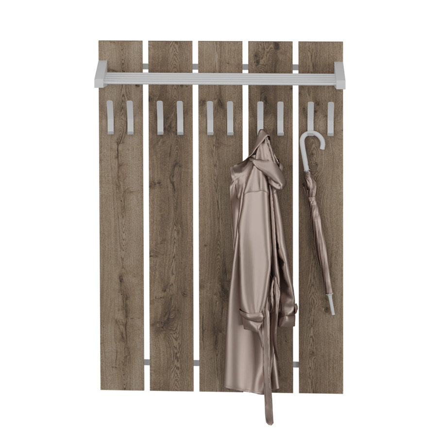 

Настенная вешалка Фенстер Прага Белая ДСП Аликанте