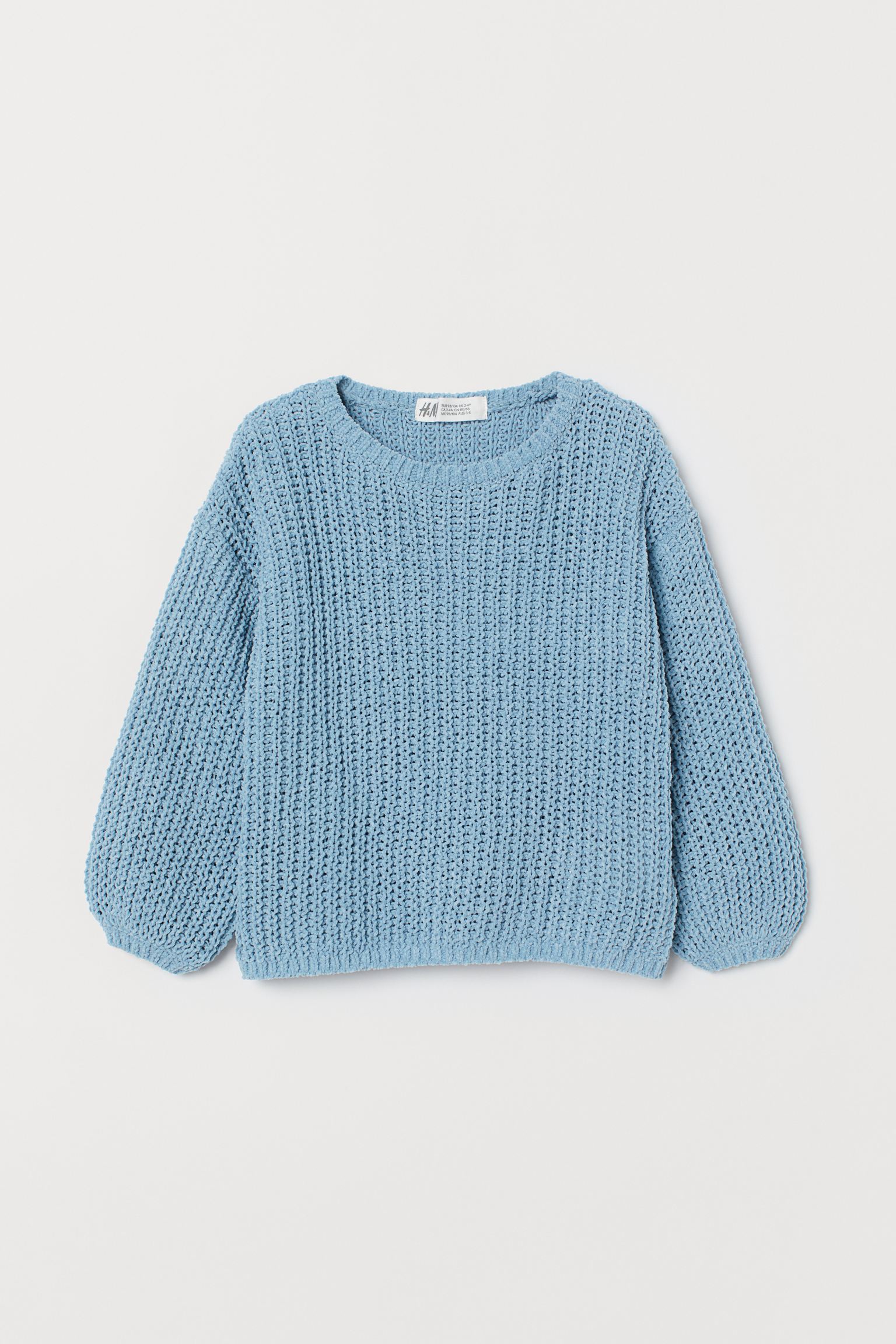 

Джемпер H&M 0764593 0 98-104 см Голубой
