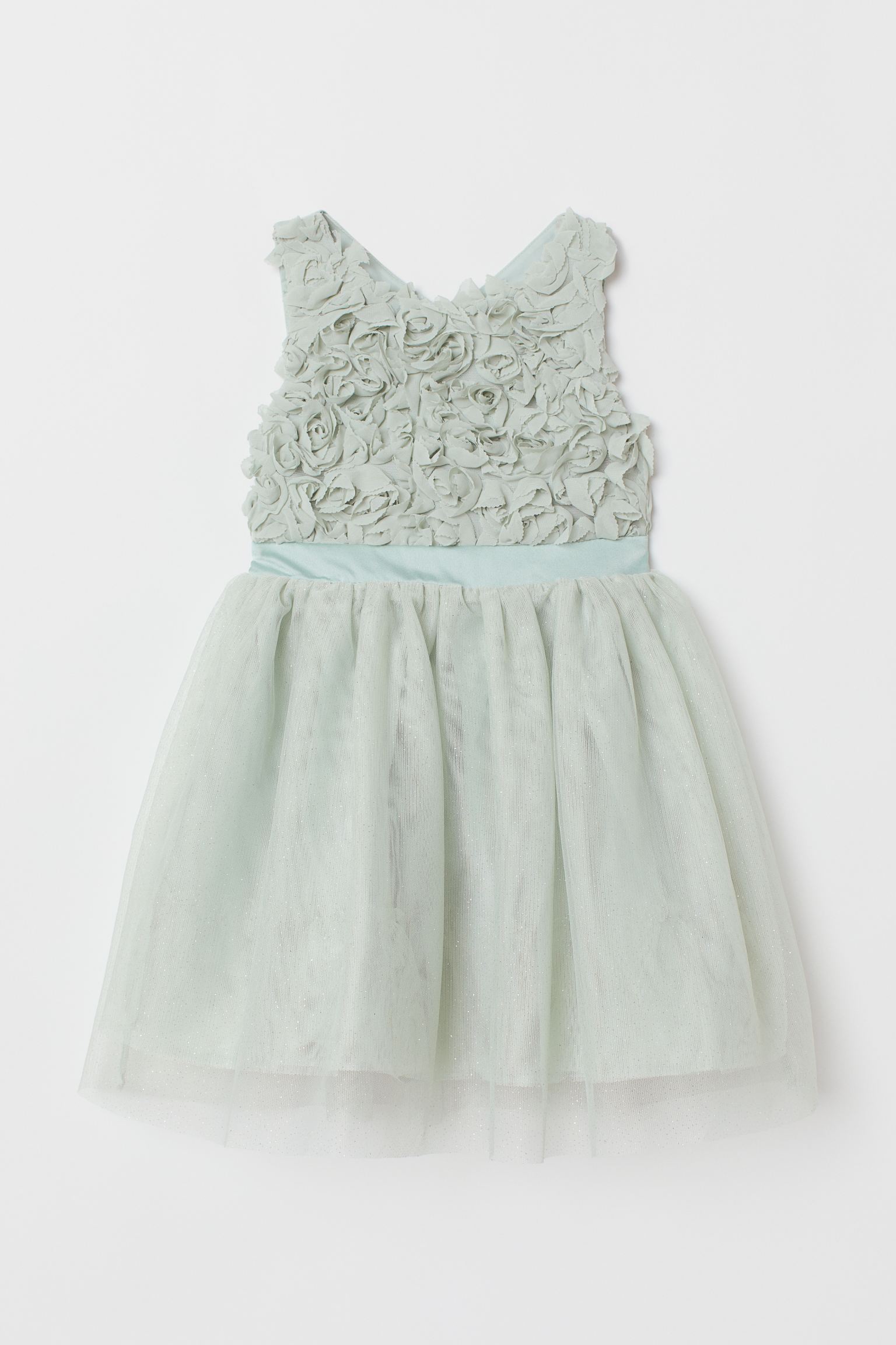 

Платье H&M 0714921 9 122 см Мятное
