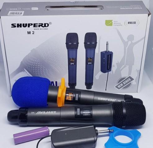 

Профессиональный радиомикрофон комплект 2шт. SHUPERD M2 Микрофон Shepherd