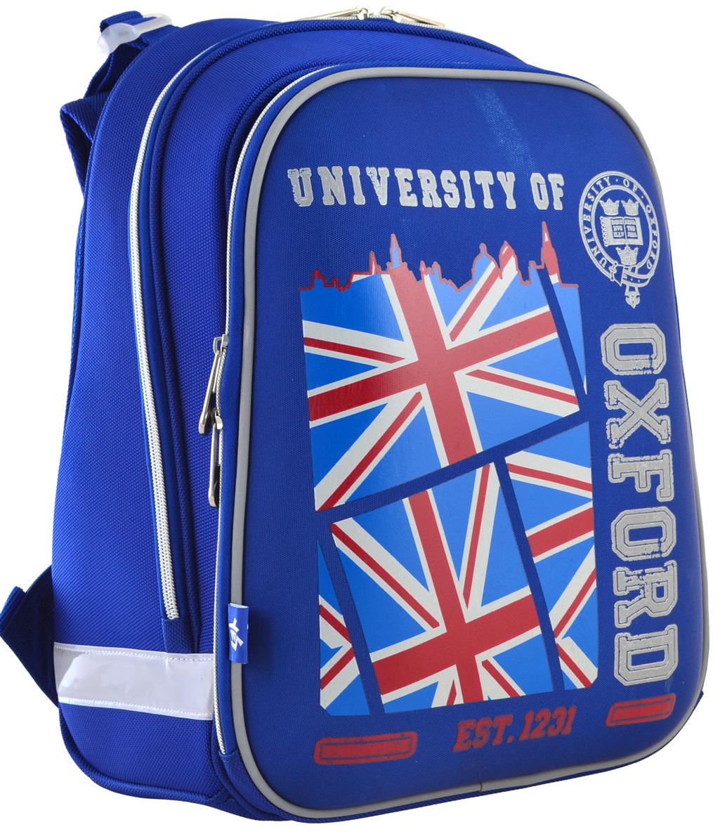 

Рюкзак школьный каркасный Yes H-12 Oxford для мальчиков 1.1 кг 29х38х15 см 16.5 л (555956)