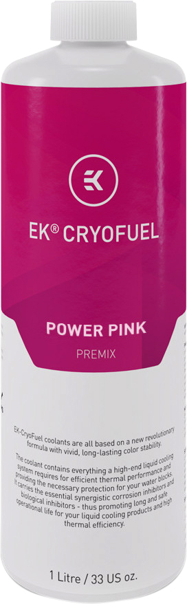 

Охлаждающая жидкость EKWB EK-CryoFuel Premix Power Pink 1000 мл (3831109816134)