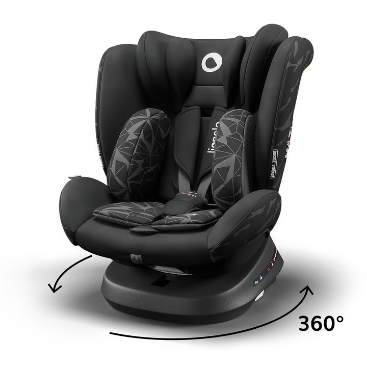 

Автокрісло LIONELO BASTIAAN ONE black onyx 0-36kg Isofix