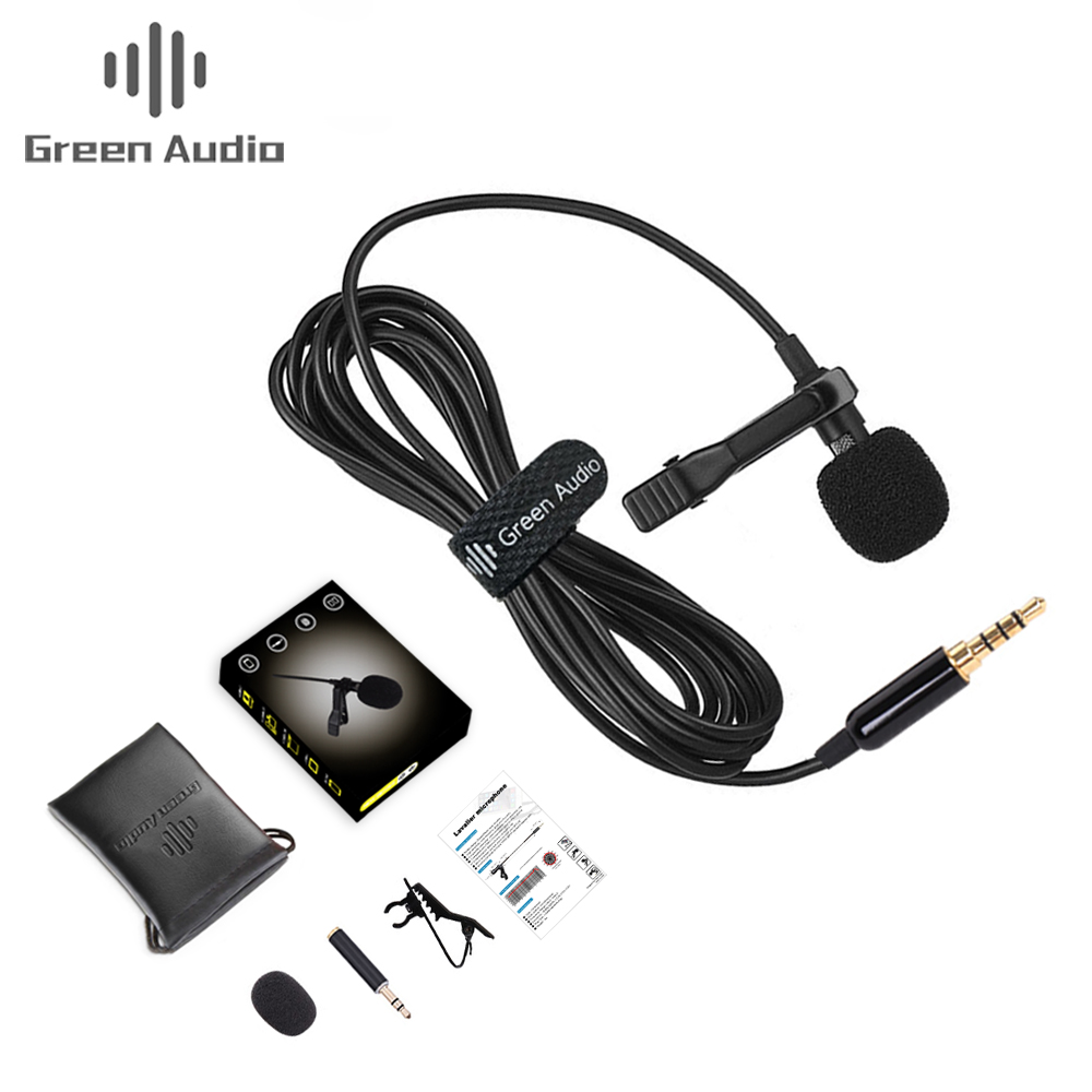 

Петличный микрофон Green Audio GAM-141S для ПК/Смартфона/Камеры/Ноутбука
