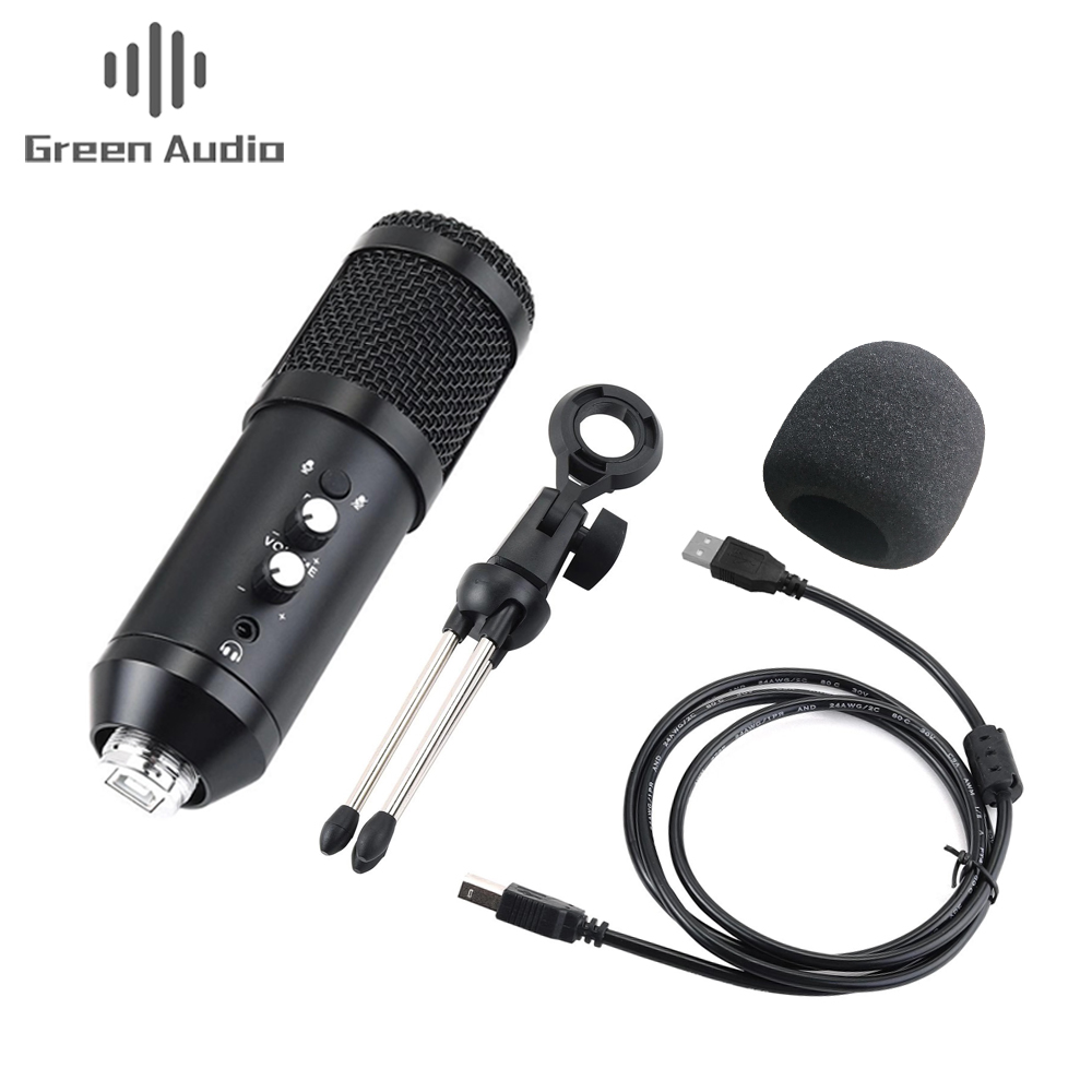 

Конденсаторный USB микрофон Green Audio GAM-U04 Black