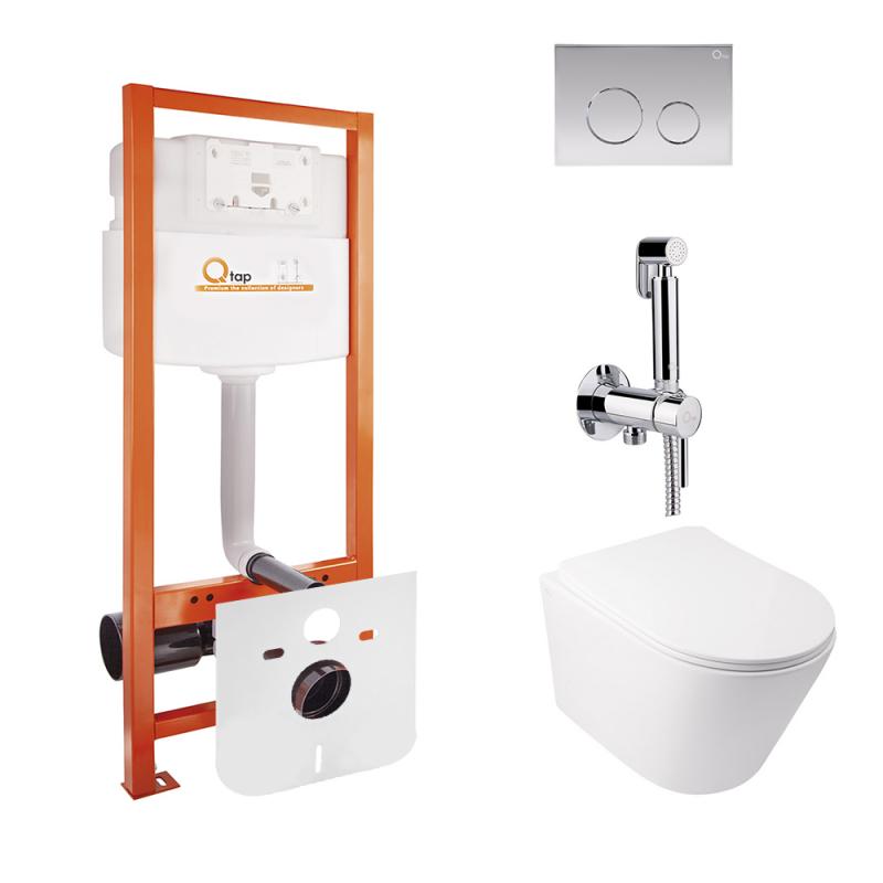 

Комплект Qtap инсталляция Nest QTNESTM425M11CRM и унитаз с сиденьем Swan QT16335178W + набор для гигиенического душа со смесителем Inspai-Varius QTINSVARCRMV00440001 (SD00038260)
