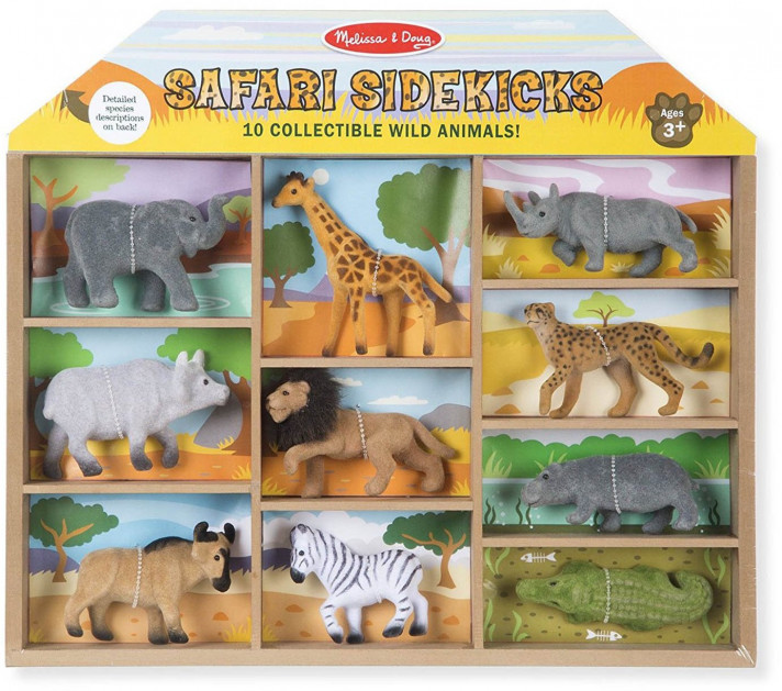 

Набор диких животных 10 шт. Melissa & Doug