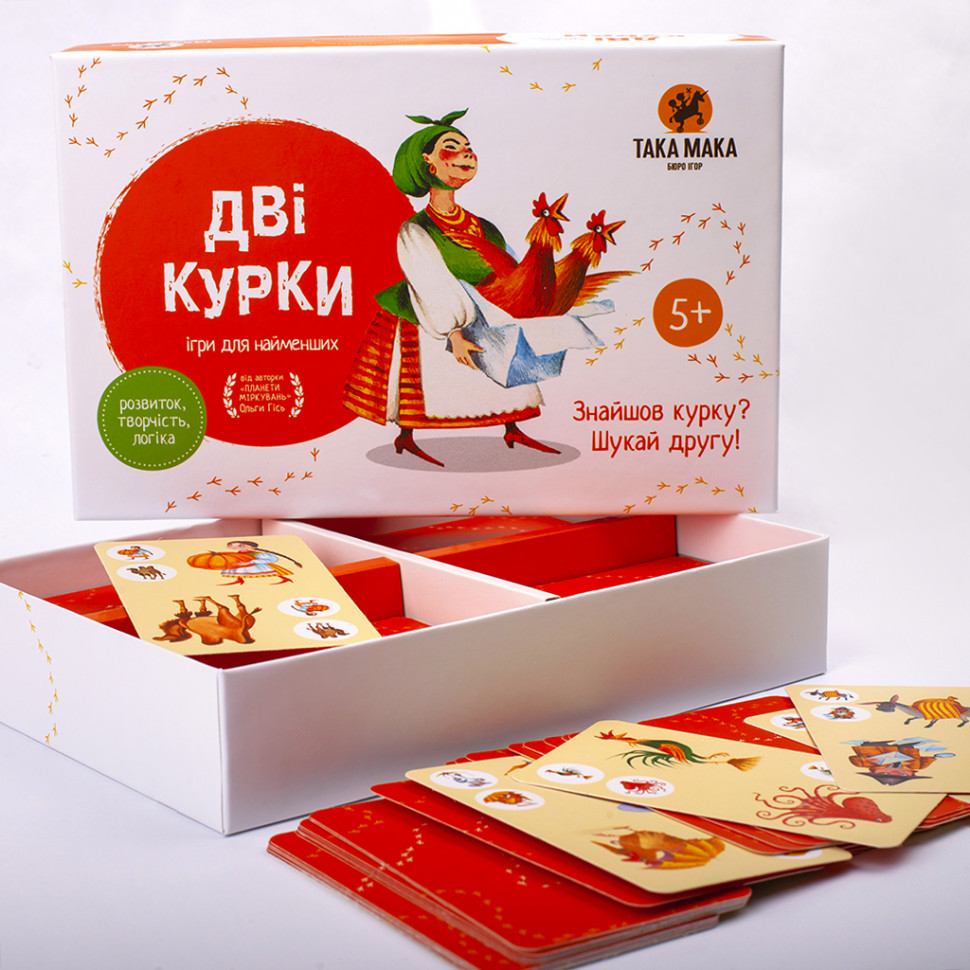 

Настольная игра "Дві курки" 960070 Така Мака