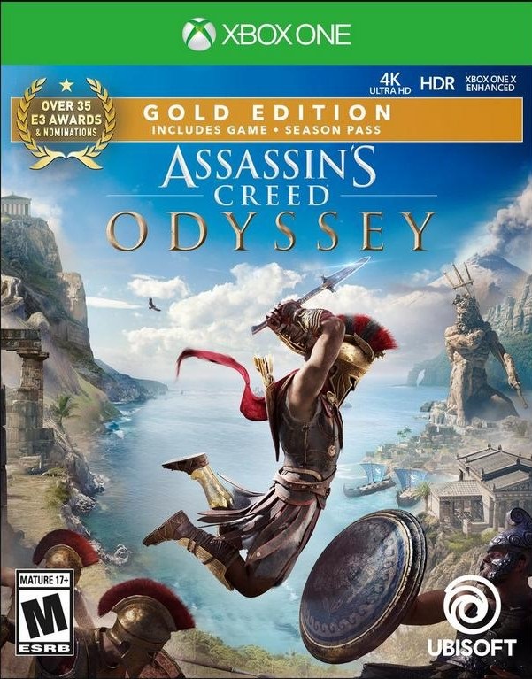 

Ключ активации Assassin's Creed: Одиссея Золотое Издание (Xbox One)
