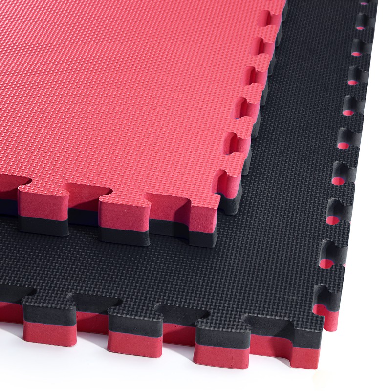 

Мат-пазл ласточкин хвост Springos 4Fizjo Mat Puzzle EVA Black/Red 1000x1000x40 мм, код: 4FJ0199