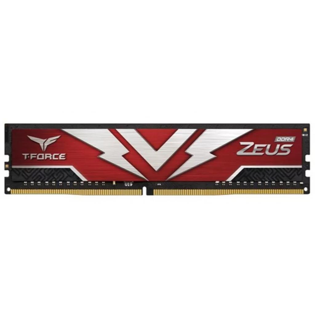 

Модуль памяти для компьютера DDR4 8GB 2666 MHz T-Force Zeus Red Team (TTZD48G2666HC1901)