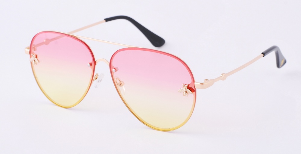 

Солнцезащитные очки 1806 pink yellow розовые, желтые
