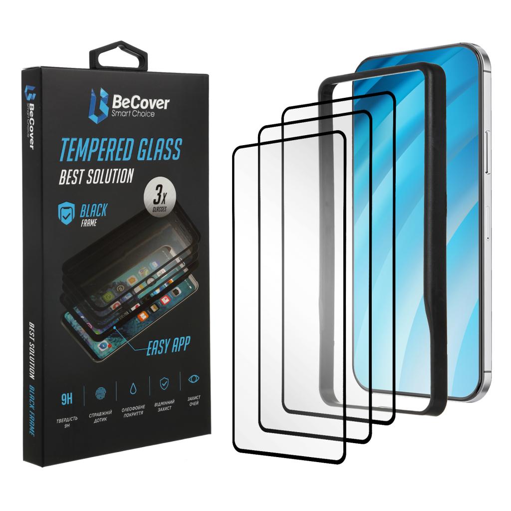 

Стекло защитное BeCover Premium 3 шт Easy Installation Xiaomi Redmi Note 9S / Note 9