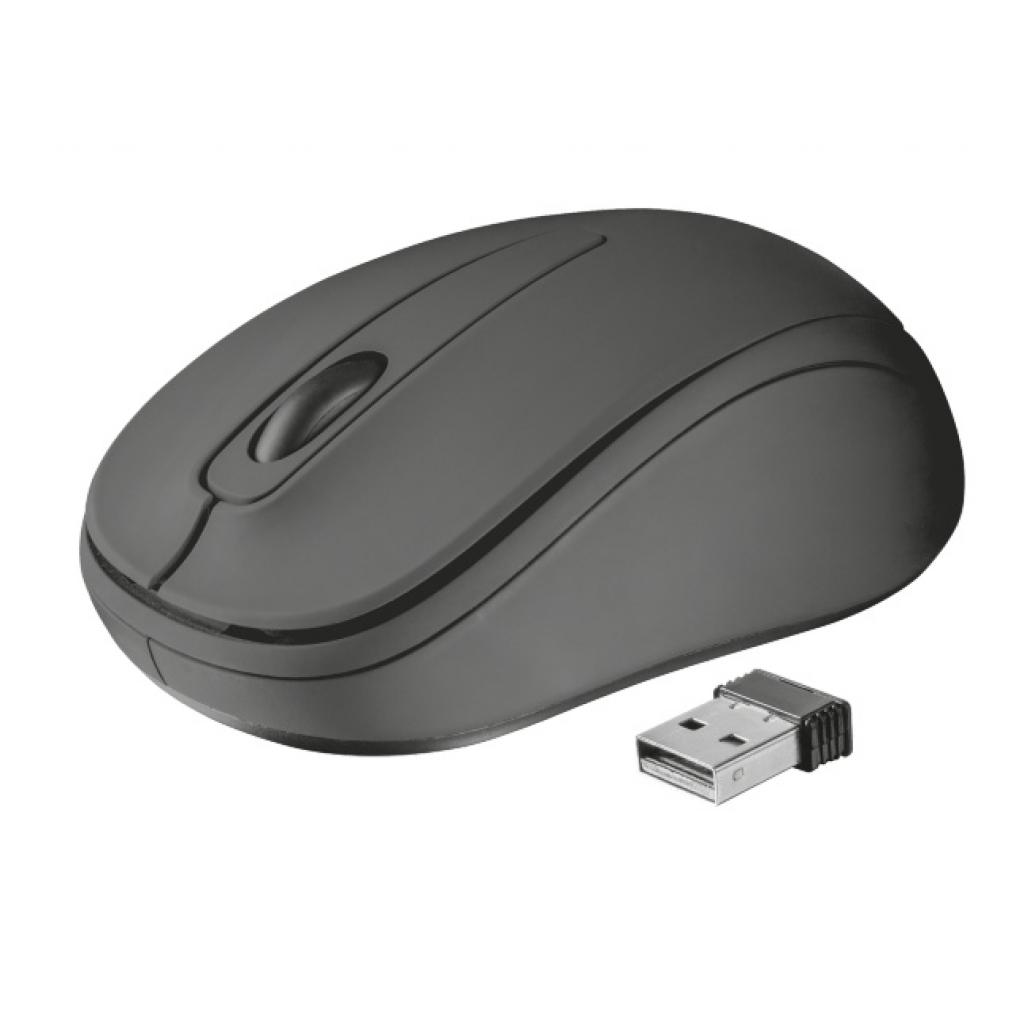 

Мышка Trust Ziva wireless compact mouse black (21509)