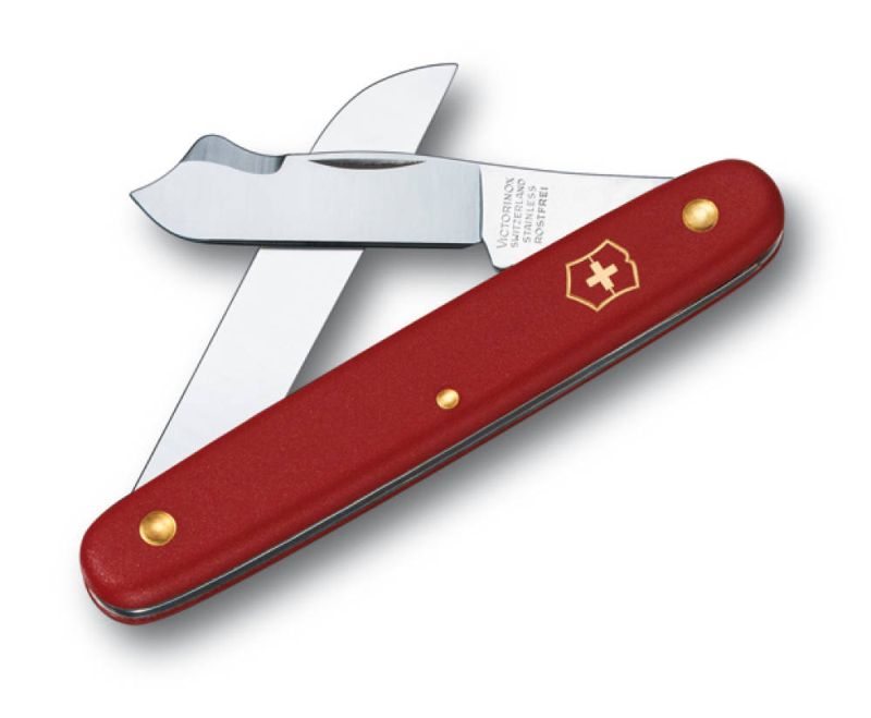 

Нож садовый 100мм/3функ/крас.нейлон 3.9045 Victorinox Vx39045