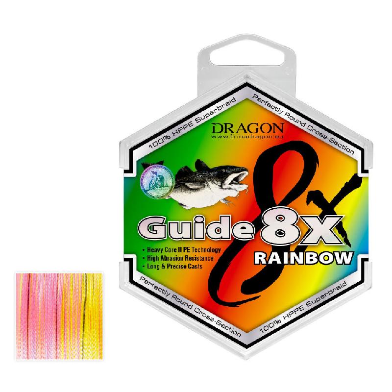

Шнур рыболовный Dragon Guide 8X Rainbow 250м / 0,25мм / 3,8кг (PDF-42-10-925)