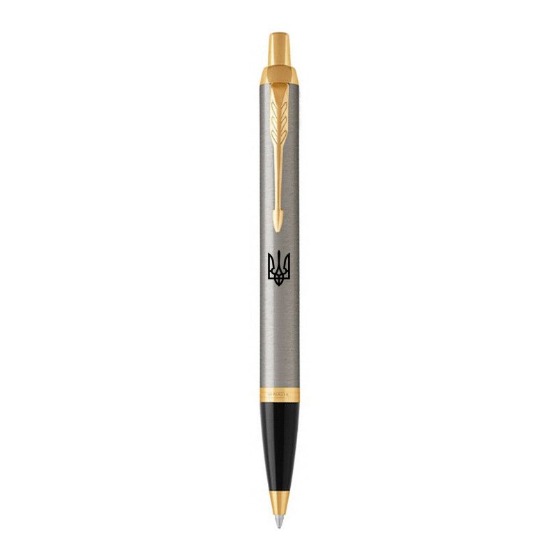 

Шариковая ручка Parker IM 17 Brushed Metal GT BP Трезубец 22 232_TR