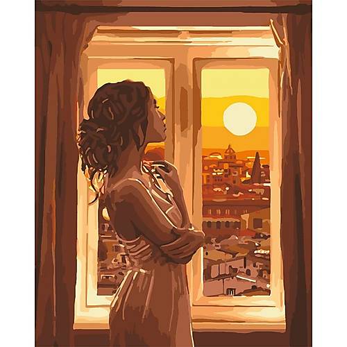 

Картина по номерам «Золотой рассвет» ★★★ Идейка (КНО4648)