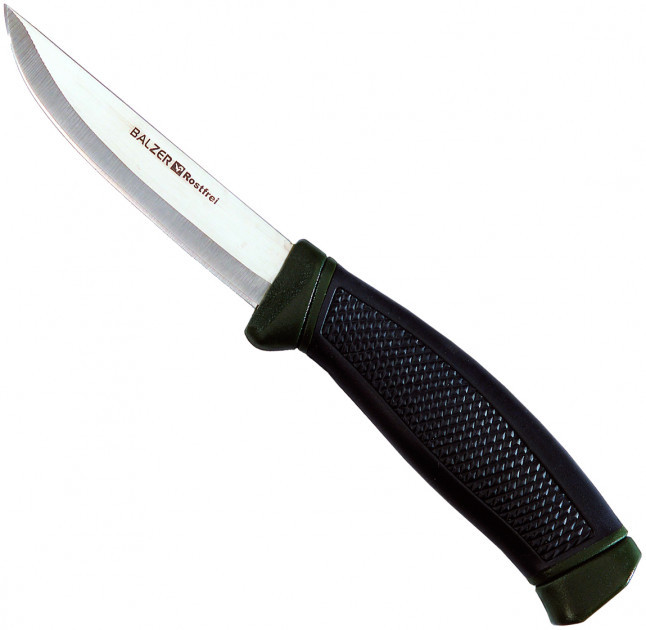 

Нож с прорезиненной ручкой Balzer 22 см