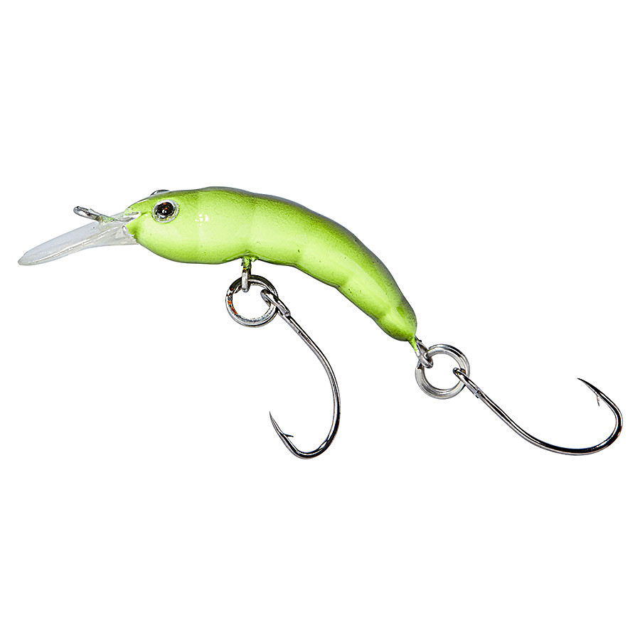 

Воблер Balzer UV Hectic Maggot SI 3.5 см 3 гр Желтый/Черный