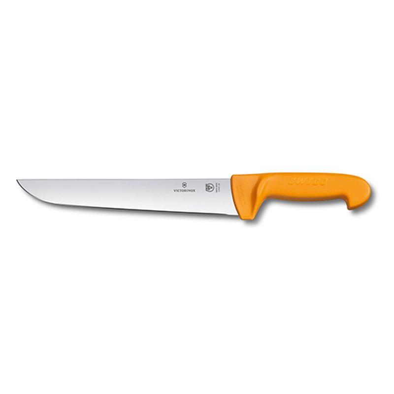 

Кухонный нож Victorinox Swibo Butcher 24см с жёлтой ручкой (58431.24)