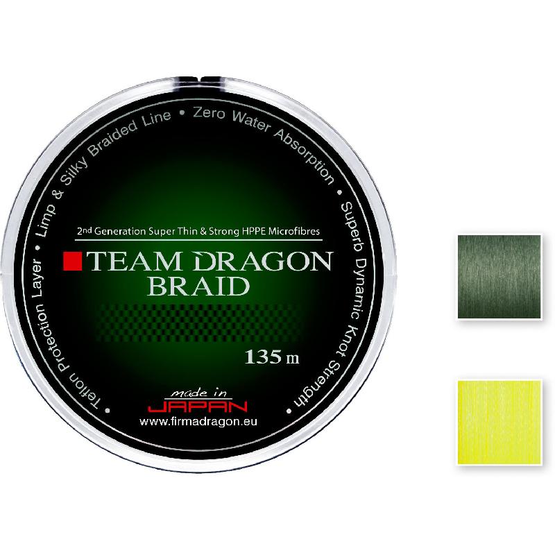 

Шнур рыболовный Team Dragon Braid 135м / 0,18мм / 7,5кг (PDF-41-00-518)