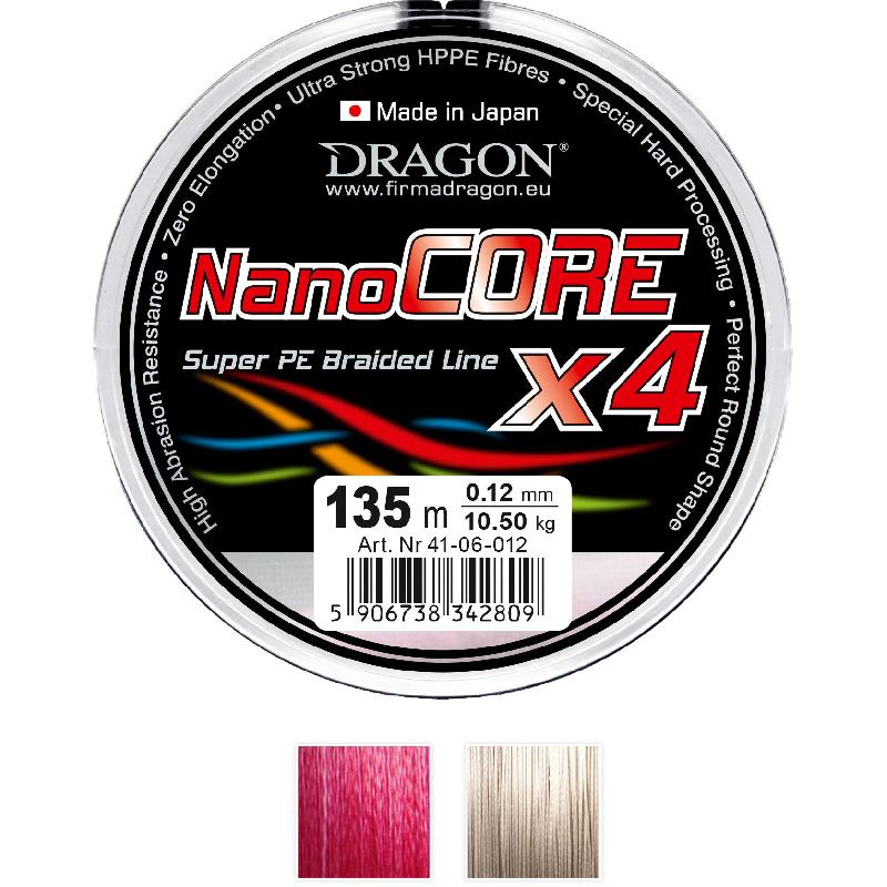 

Шнур рыболовный Dragon NanoCORE X10 135м / 0,12мм / 0,5кг (PDF-41-06-012)