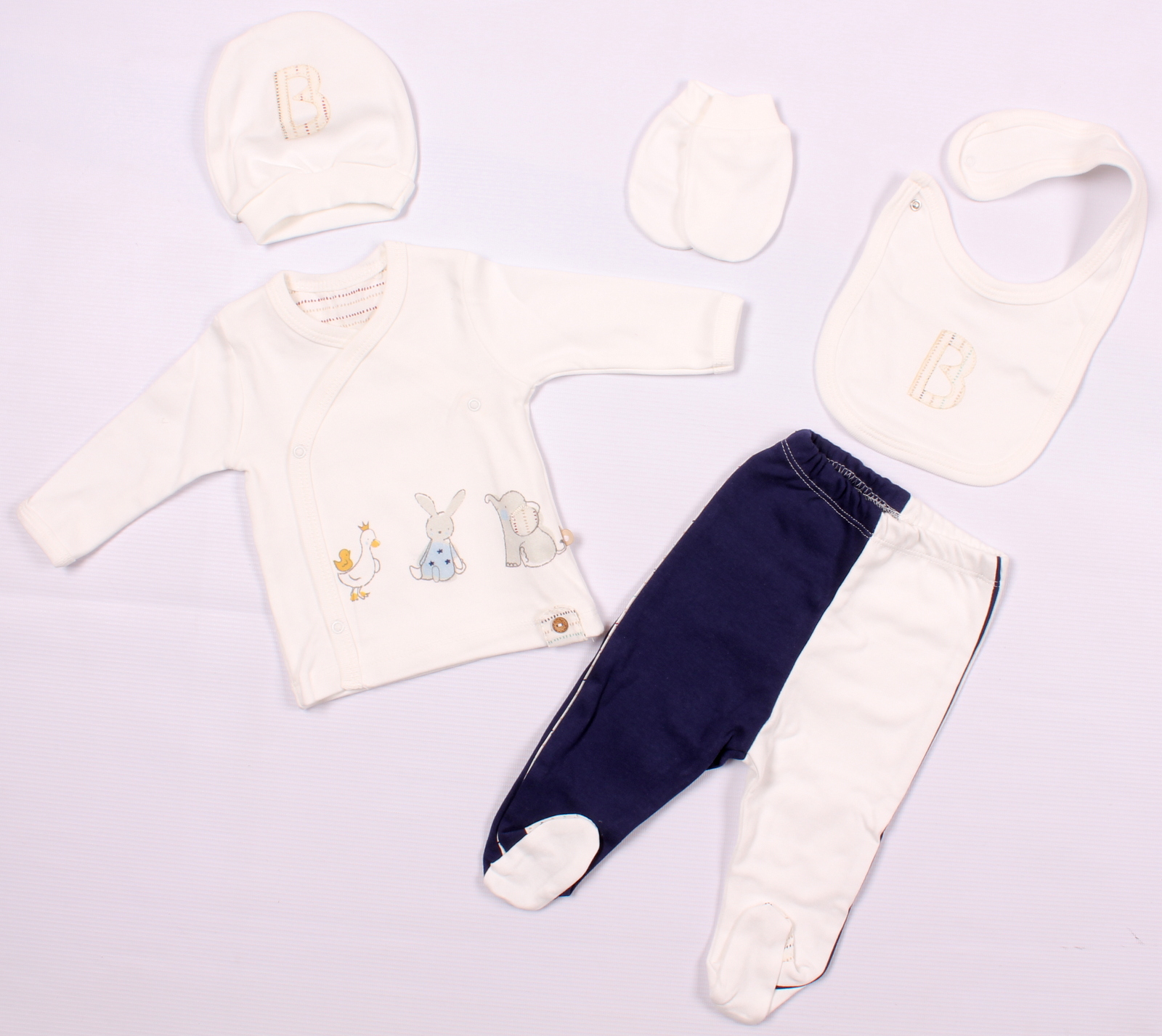 

Подарочный Комплект 5 ед. Bibaby Кремовый 50 см 62069 (397425)