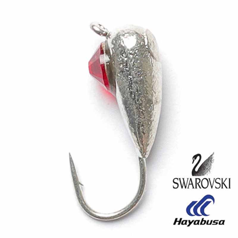 

Мормышка Lucky John Нимфа с петелькой Swarovski 5мм / 1,8г / №12 (8243050-12) (Цена за 1 шт., минимальный заказ 5 шт.)