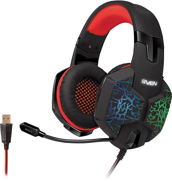 

Наушники Sven AP-U988MV Black-Red
