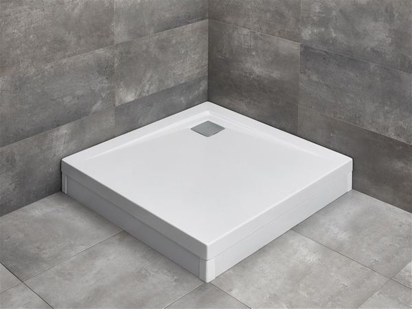 

Душовий піддон RADAWAY Argos C акриловий, квадратний плоский з ніжками 1000x1000 мм h145 білий 4ACN1010-02