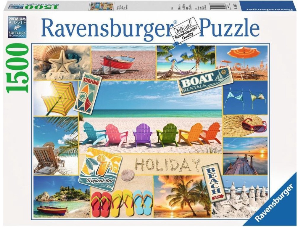 

Пазл Ravensburger Хорошего отпуска 1500 элементов